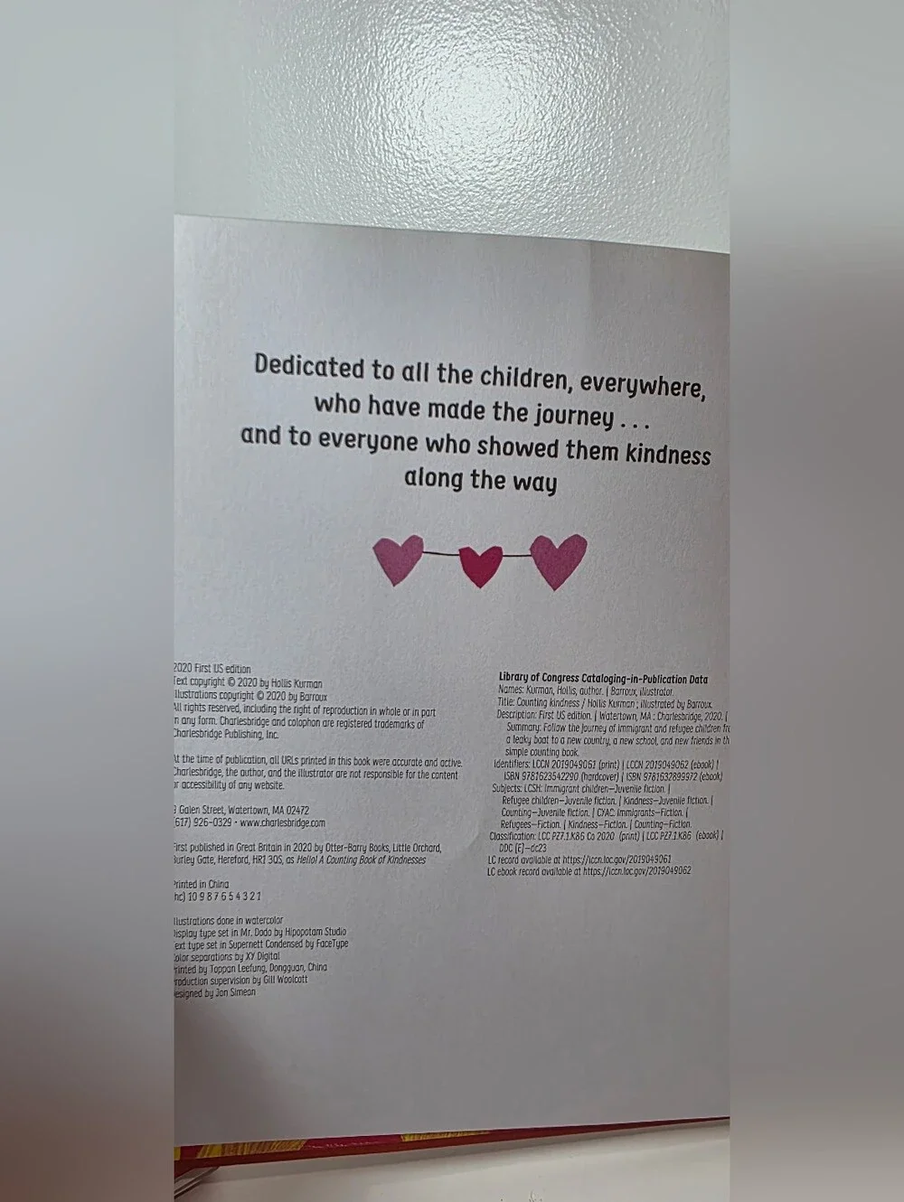 Counting Kindness Ten Ways To Welcome Refugee Children By Hollis Kurman